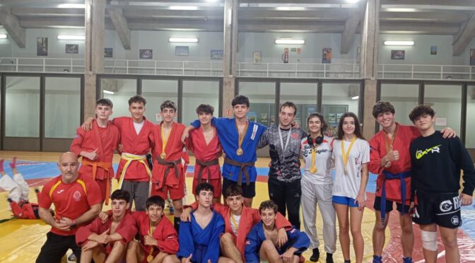 Celebración del VII Encuentro de Lucha Diputación de Cáceres.