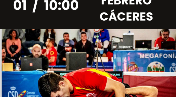 CAMPEONATO DE EXTREMADURA DE LUCHA  GRAPPLING Y GRAPPLING GI